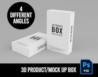 3D Product | Mock up Box