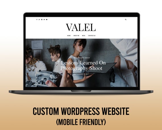 Custom Website Design, WordPress developer, WordPress Website, Web Design, ecommerce website, website templates, Blog Website,
