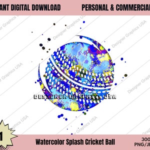 Cricket PNG, Watercolor Cricket Digital, Commercial USE,Sports Digital, Cricket Art, Sublimation Design Download, Digital Design, PNG File