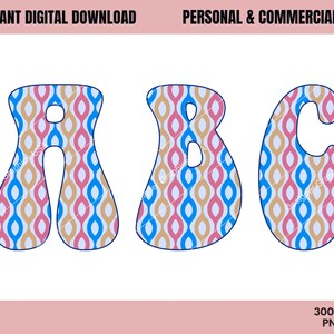 Retro Font PNG,Commercial USE,Sublimation,Hippie Font Bundle,70s fonts,Vintage Fonts,Retro letters,Hippie Retro Fonts,Groovy fonts,Boho Font