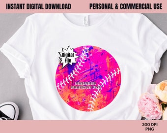 Baseball PNG, Paint Splash Baseball , Commercial USE, Baseball Art, Sublimation Design Download, Digital Design,Clipart,Print File,Baseball