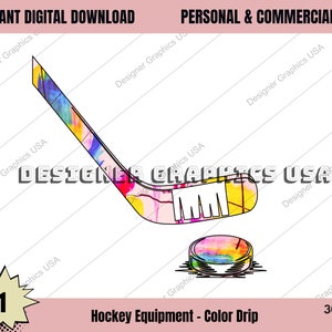 Hockey PNG,Hockey Digital,Commercial USE,Hockey Art,Sublimation Design,Digital, Clipart,Print File,Hockey Digital Gift