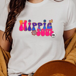 Hippie Soul PNG, Hippie Soul, Commercial USE, Sublimation, Digital Design, Clipart,Print File,Retro Hippie sublimation, Hippie Clipart