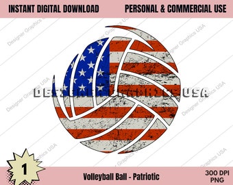 Volleyball PNG, Volleyball Flag Grunge Sports Digital,Commercial USE,Volleyball Art,Sublimation,Clipart,Print File,Volleyball Gift