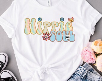 Hippie Soul PNG,Tie Dye Hippie Soul,Commercial USE, Sublimation, Digital Design, Clipart,Print File,Retro Hippie sublimation, Hippie Clipart