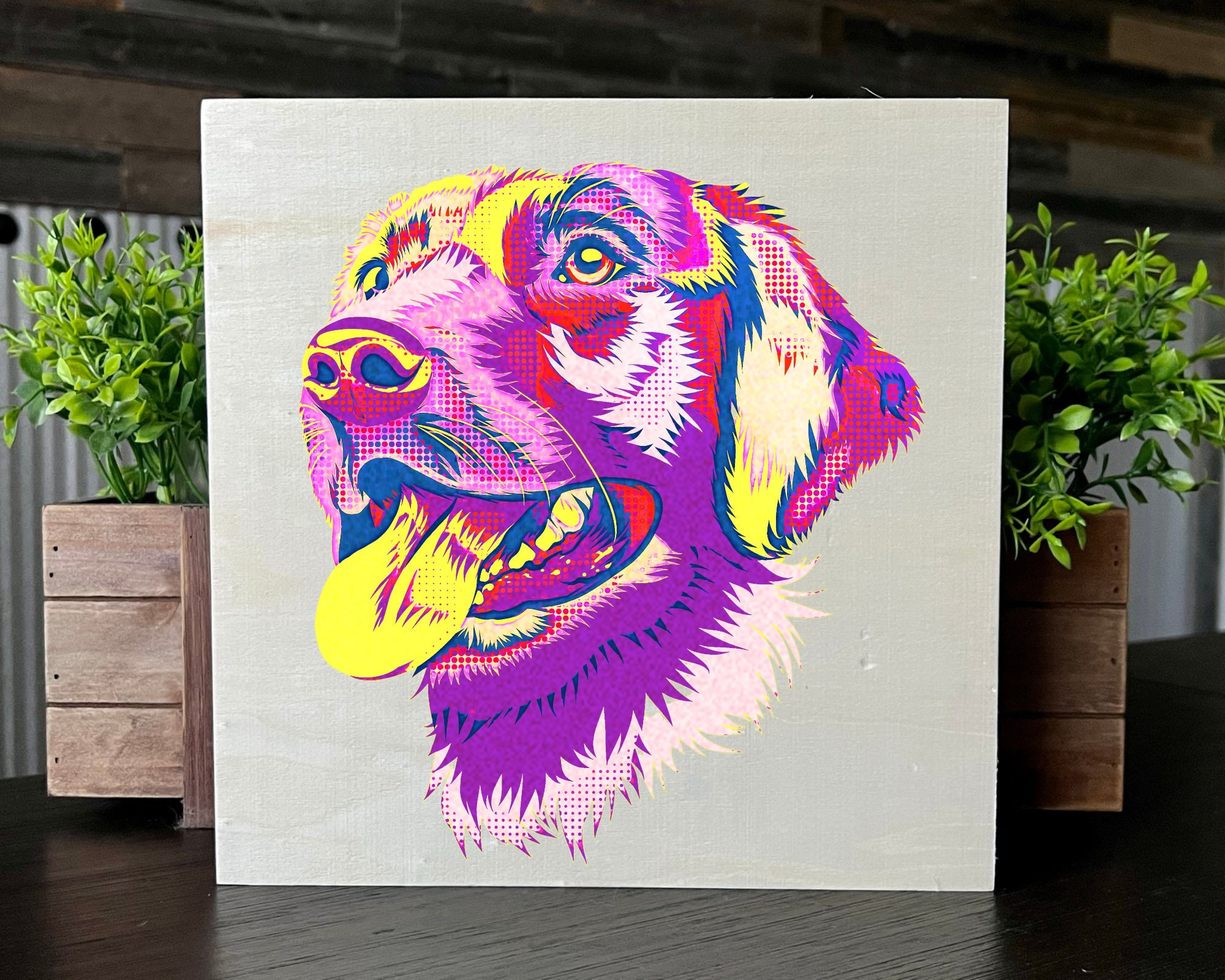 Pop Art Pet Potrait, Paint Splash Pet, Custom Pet Potrait, Custom