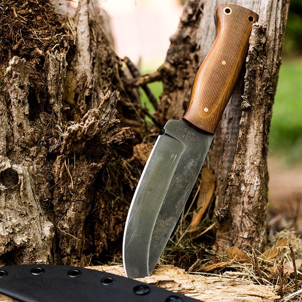 Bushcraft Knife Etsy
