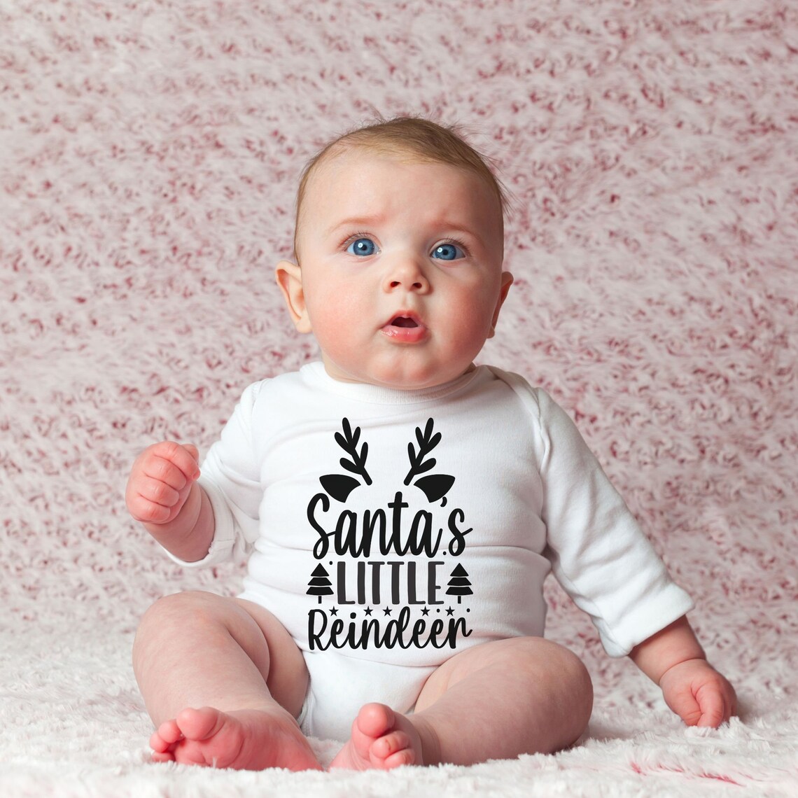 Santa's Little Reindeer SVG PNG, Kid's Christmas Svg, Christmas Svg for ...
