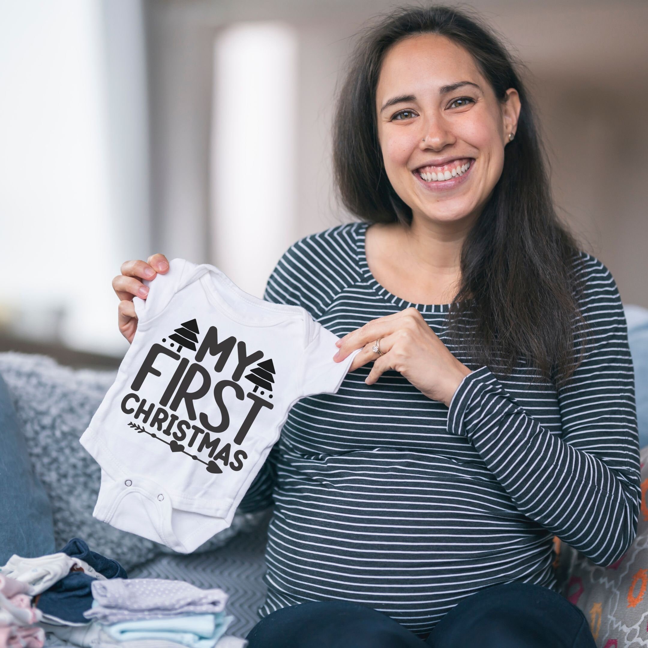 My First Christmas SVG, Baby First Christmas SVG, My 1st Christmas PNG