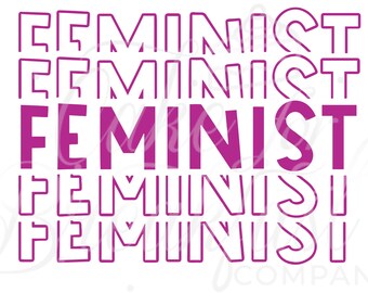 Feminist PNG, Feminist SVG, Feminism PNG, Strong Woman svg