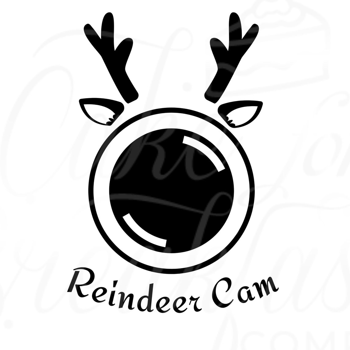 Santa Cam SVG Bundle, Elf Cam SVG, Reindeer Cam Svg, Simple Santa Cam ...