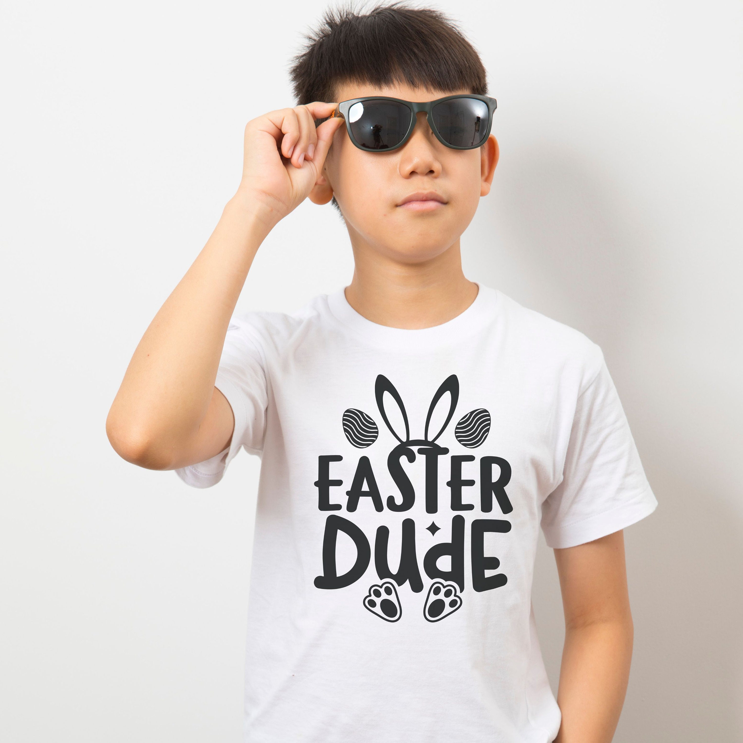 Easter Dude Funny Easter SVG for Boys, Funny Easter PNG for Boys, Baby
