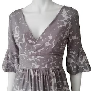 Karen Millen / excellent condition /  silk / floral patterned  dress  / Size S