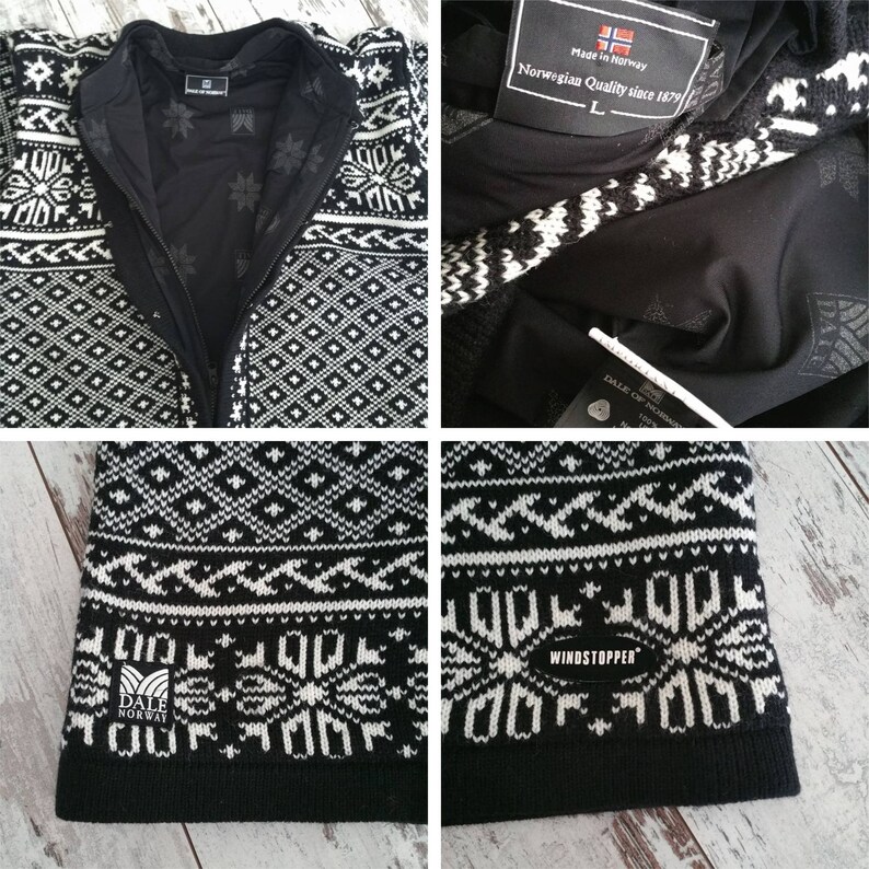 Dale of Norway / Norwegian / Wool / Knitted / Windstopper Etsy