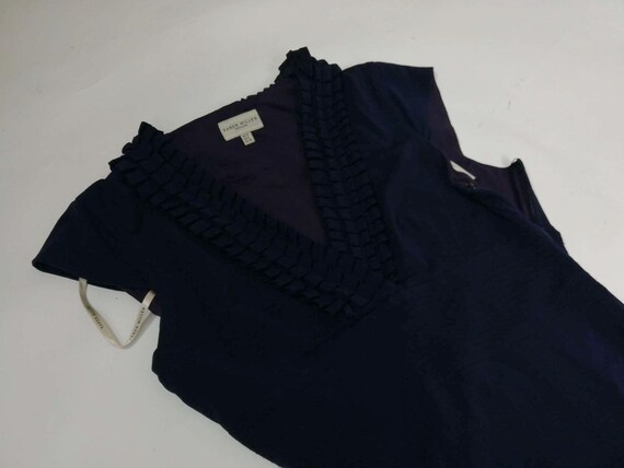 Karen millen clearance navy blue dress