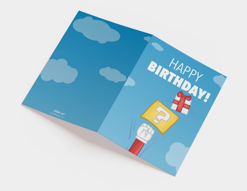 4x6 Printable Super Mario Birthday - Il 794xN.4249432824 6sqn