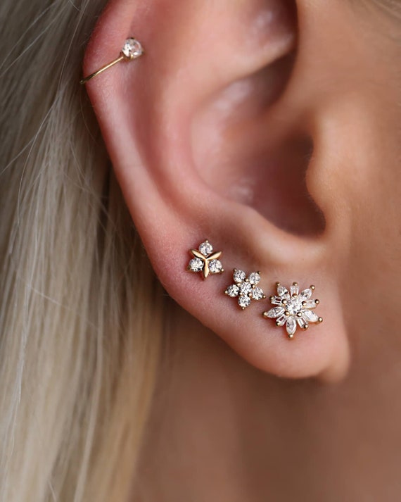 Minimalist stud earring sale set