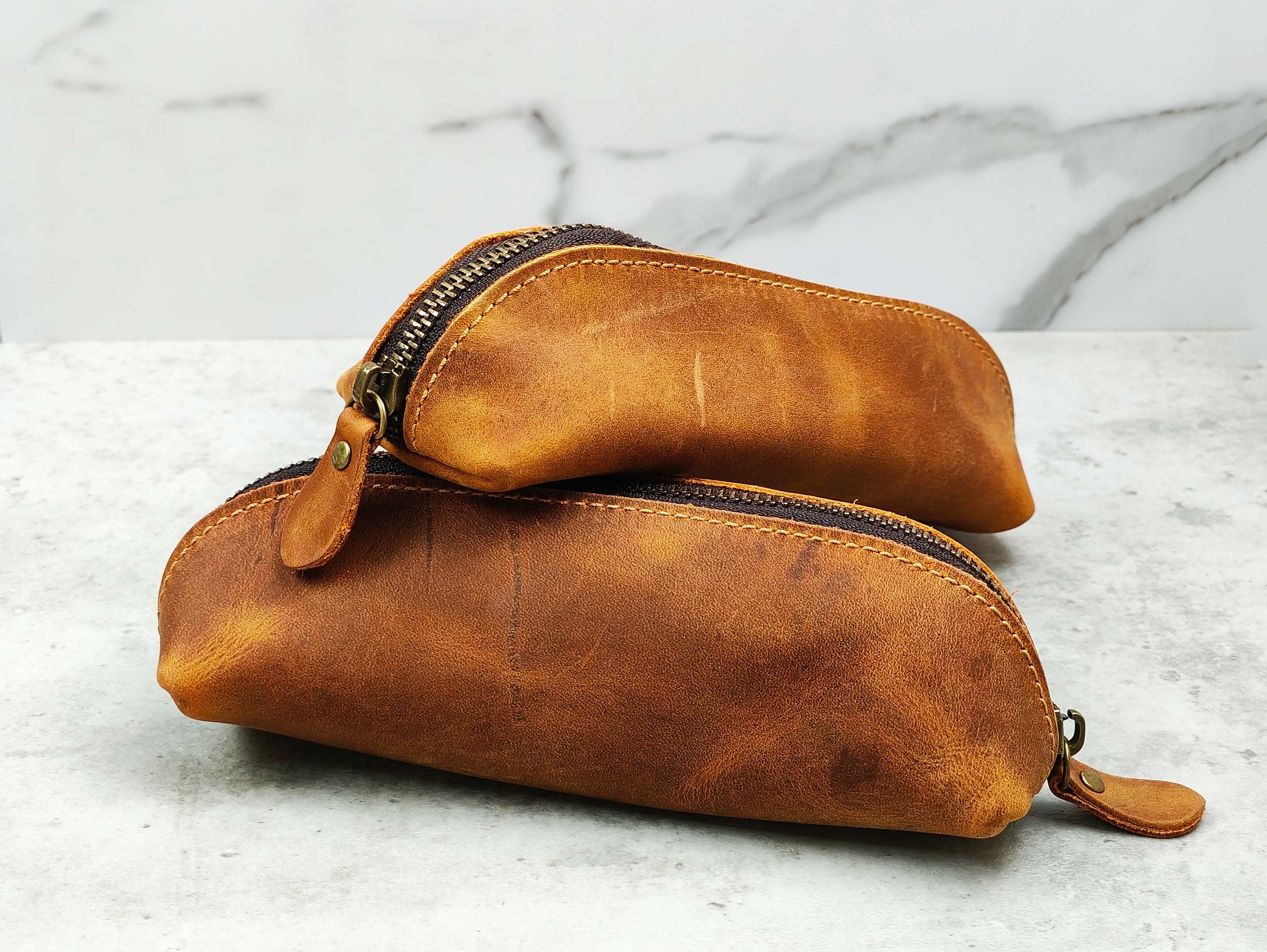 Leather Pencil Pouch -  Canada