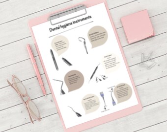 Dental Hygiene Notes - Etsy