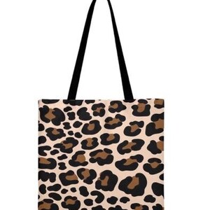 leopard Print Original Cloth Tote Bags