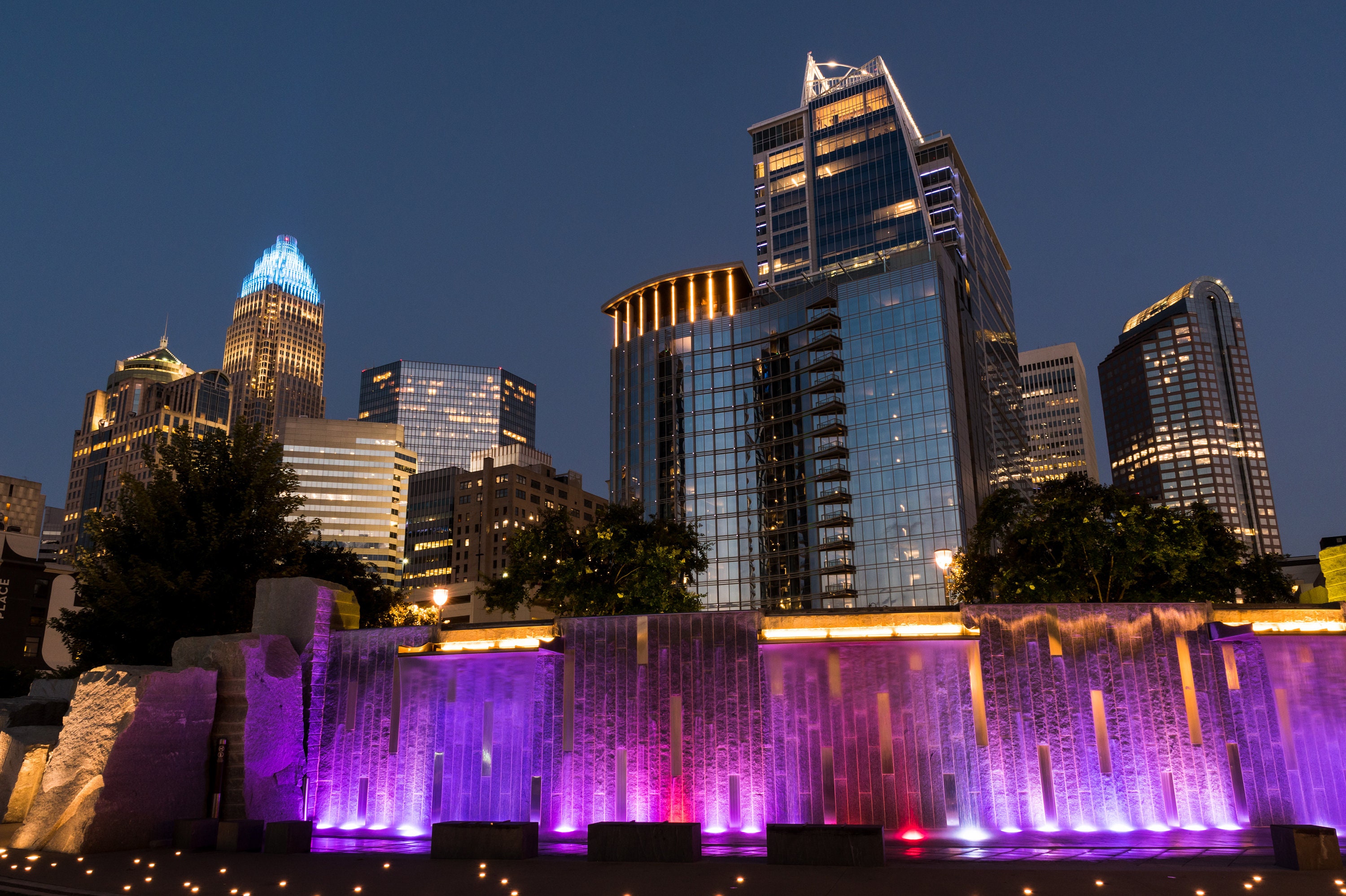 Romare Bearden Park Fountain