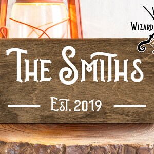 Custom Wood Sign, Personalized Family Name Sign, Home Wall Decor, Custom Family Sign, Last Name Pallet Sign, Wedding Gift, Anniversary Gift