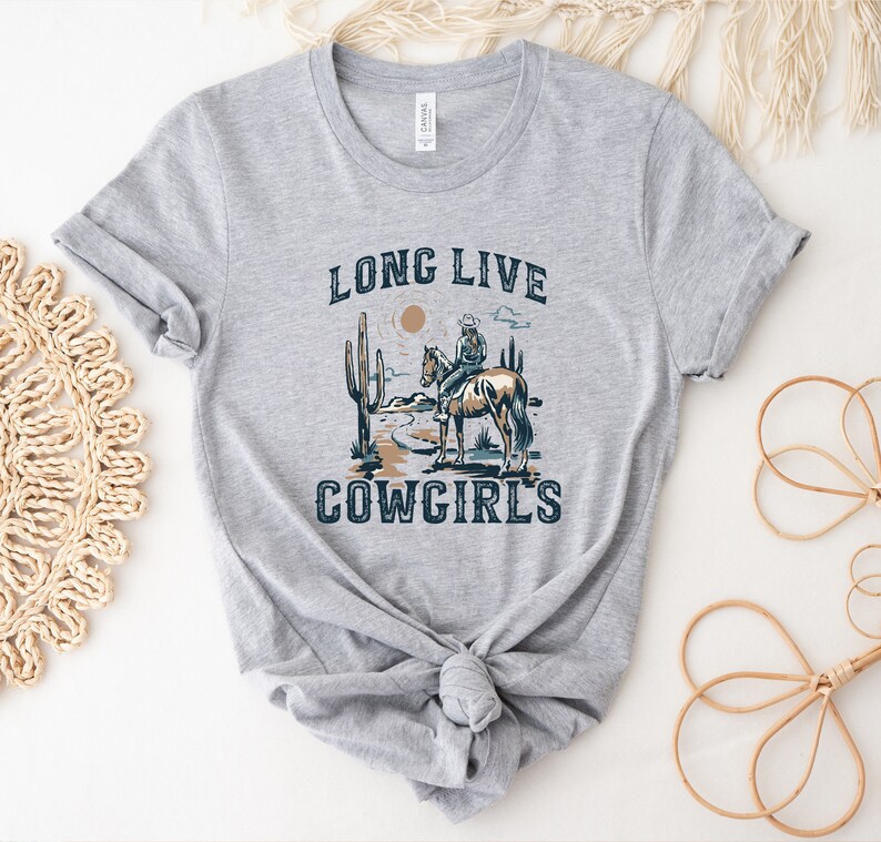 Long Live Cowgirl Shirt Cowboy Texans Shirt Cowboy T-shirt - Etsy