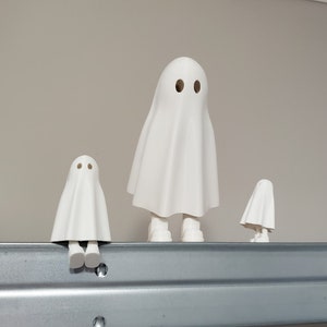 3d printed ghost with feet, Cute Halloween decoration As seen on Tiktok