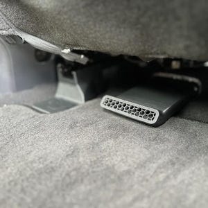 Deflector de ventilación de aire acondicionado en el piso trasero para Ford F150, F250 y F350 (2015-2024) (par)