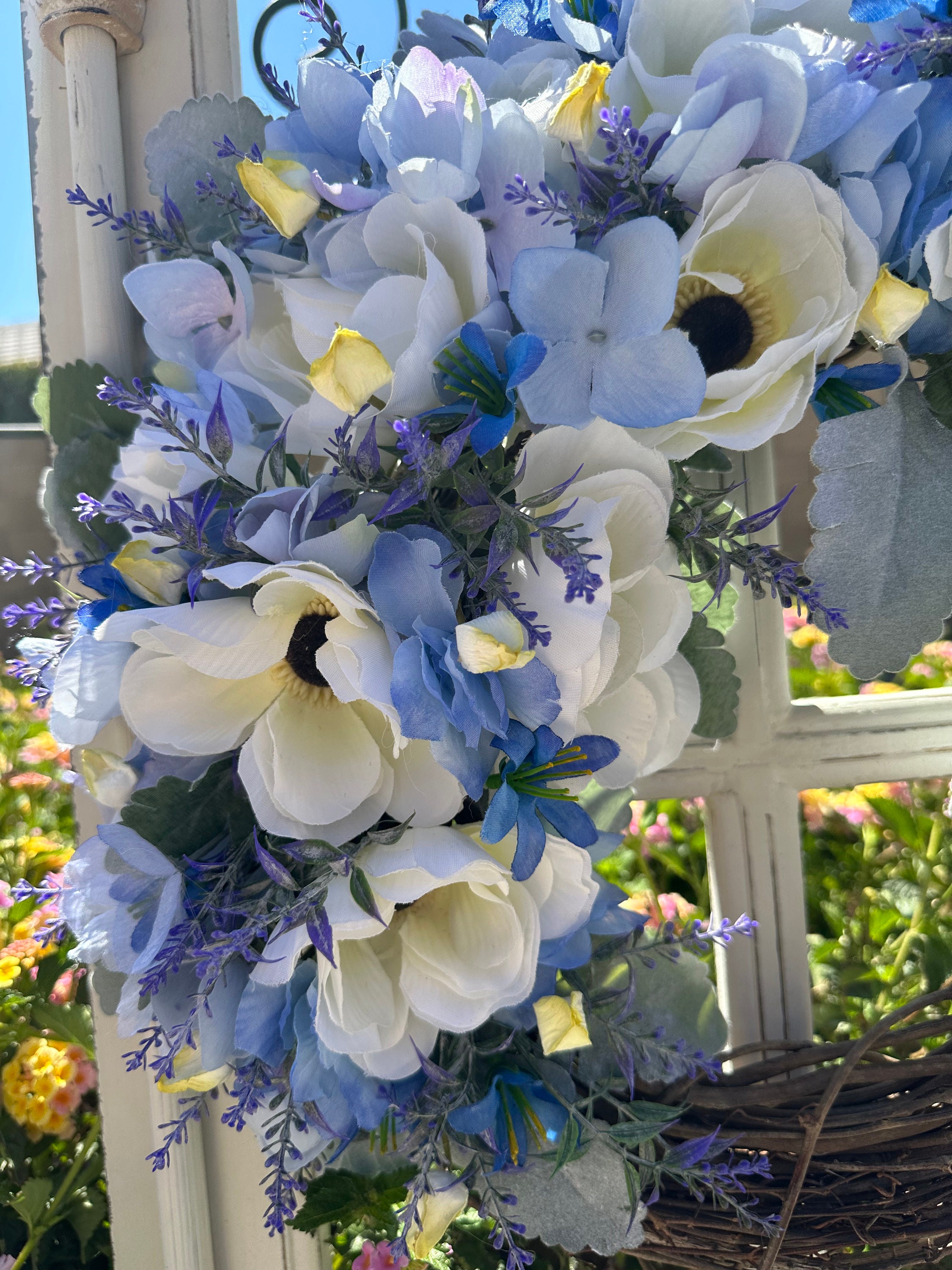 15+ Blue Silk Flowers