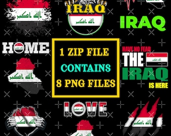 Irak, vlag van Irak, Irak png, vlag van Irak png, voor afdrukprojecten.