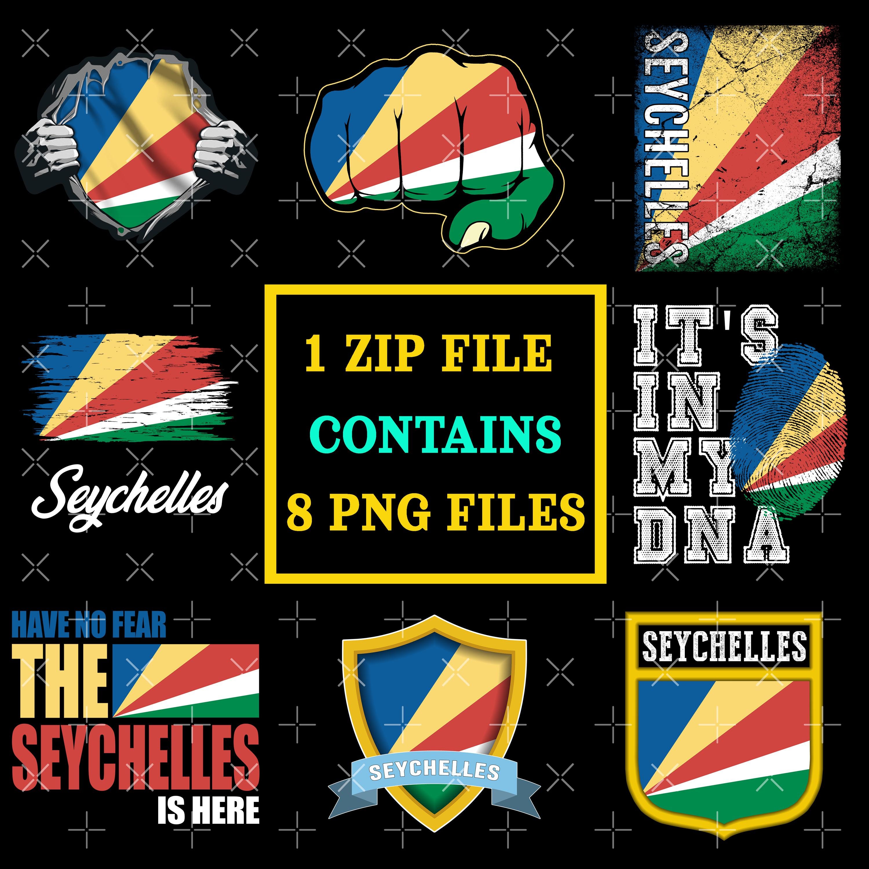 Stretta Di Mano Di Cooperazione Con La Bandiera Delle Seychelles