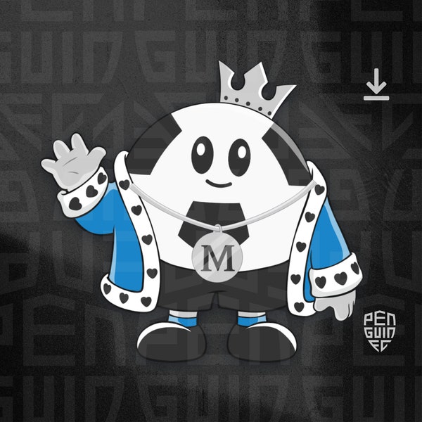 Sir Minty Charlotte FC Mascot Digital Download | High-Quality SVG and PNG File | Perfect for Sports Décor or Fan Gift