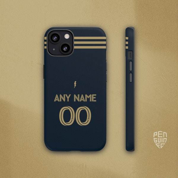 Personalized Phone Case | Philadelphia Union | Navy Kit | Phone Case | Tough Case | MLS | Mobile | PHI | Gift