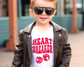 Herz Brecher SVG | Retro Valentinstag SVG | Kinder Valentinstag Shirt | Herz Pochen PNG | Jungen Valentine SVG | Valentinstag Cricut Cut Datei