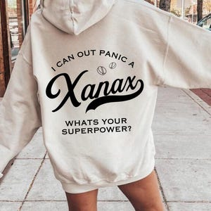 Ich kann heraus Panic A XanaxSvg Png, Angst geschnitten Datei, lustiges Angst Zitat, sarkastischer, Overthinker, Anxiety Club, überreizt, ADHS svg