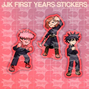 Jjk First Years Stickers