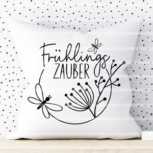 Frühlingszauber Plotterdatei German SVG PNG, Bundle German Spring Cut file, Spring svg dxf Frühling Bundle Svg, Blumen Svg, Blumen Kranz Svg Bild 2