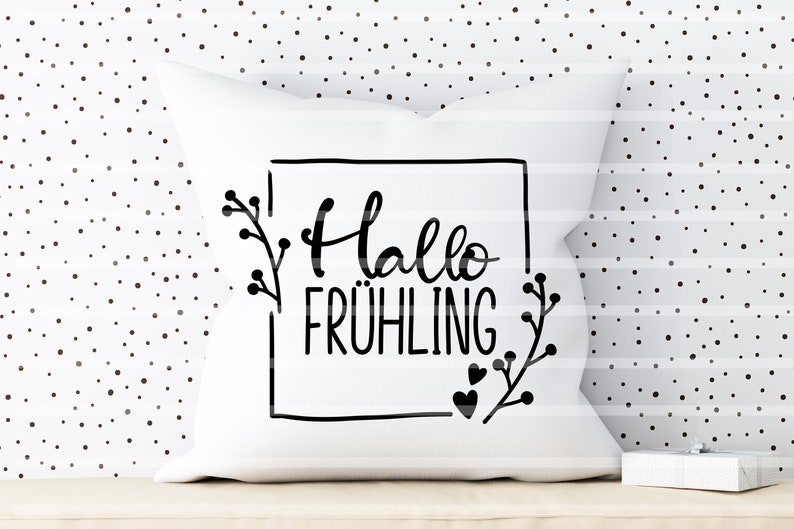 Frühlingszauber Plotterdatei German SVG PNG, Bundle German Spring Cut file, Spring svg dxf Frühling Bundle Svg, Blumen Svg, Blumen Kranz Svg Bild 6