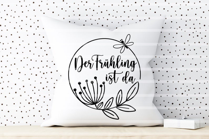 Frühlingszauber Plotterdatei German SVG PNG, Bundle German Spring Cut file, Spring svg dxf Frühling Bundle Svg, Blumen Svg, Blumen Kranz Svg Bild 3