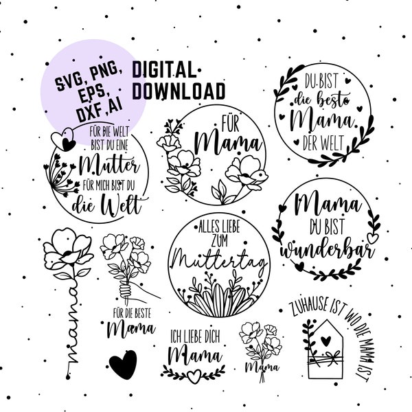 Plotter file Mother's Day, plotter ideas, gifts for mom, best mom plotter file, SVG, PNG, Mother's Day, plotter DIY ideas, plotter gifts