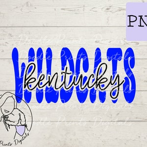 Kentucky wildcats PNG | Sublimation printing| PNG | Sublimation