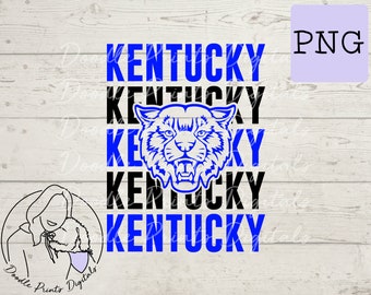 Kentucky ripetere wildcat PNG / Stampa a sublimazione / PNG / Sublimazione
