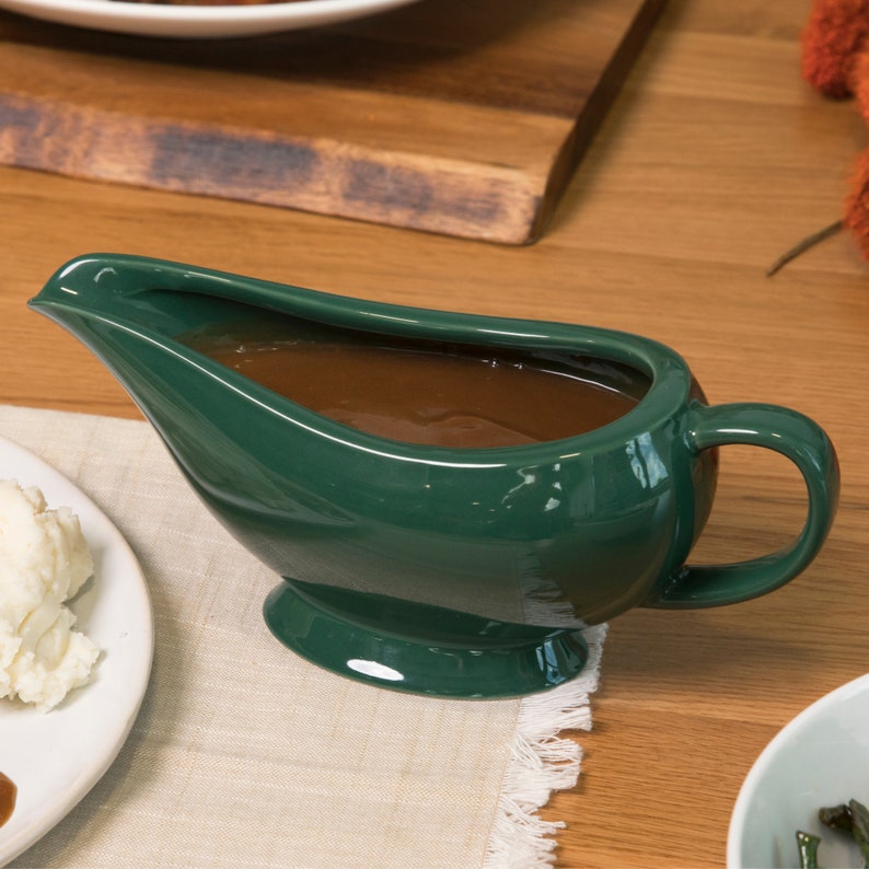 Gravy Boat With Handle Modern Gravy Holder Winter Kitchenware Ceramic Stoneware Etsy