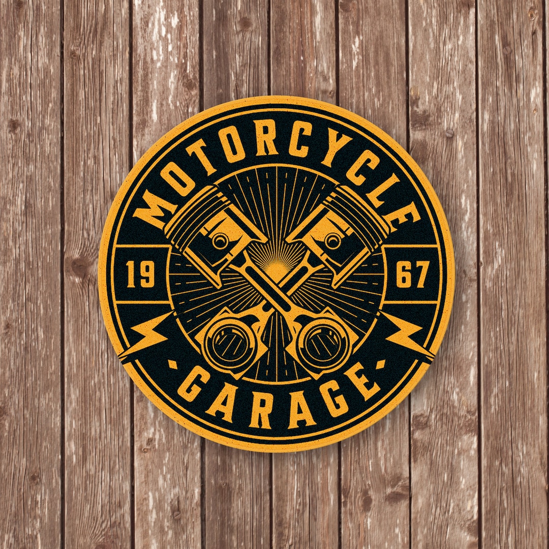 Motorcycle Garage Sign - Garage Decor - Motorcycle Sign - Motorbikes ...