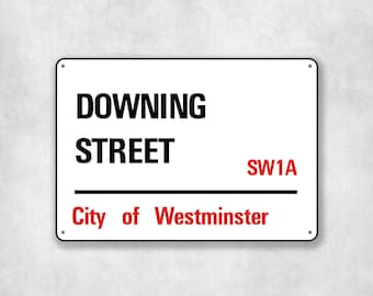 Downing Street Sign