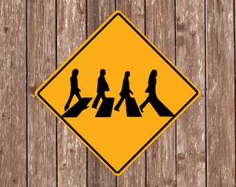 Beatles Crossing Sign
