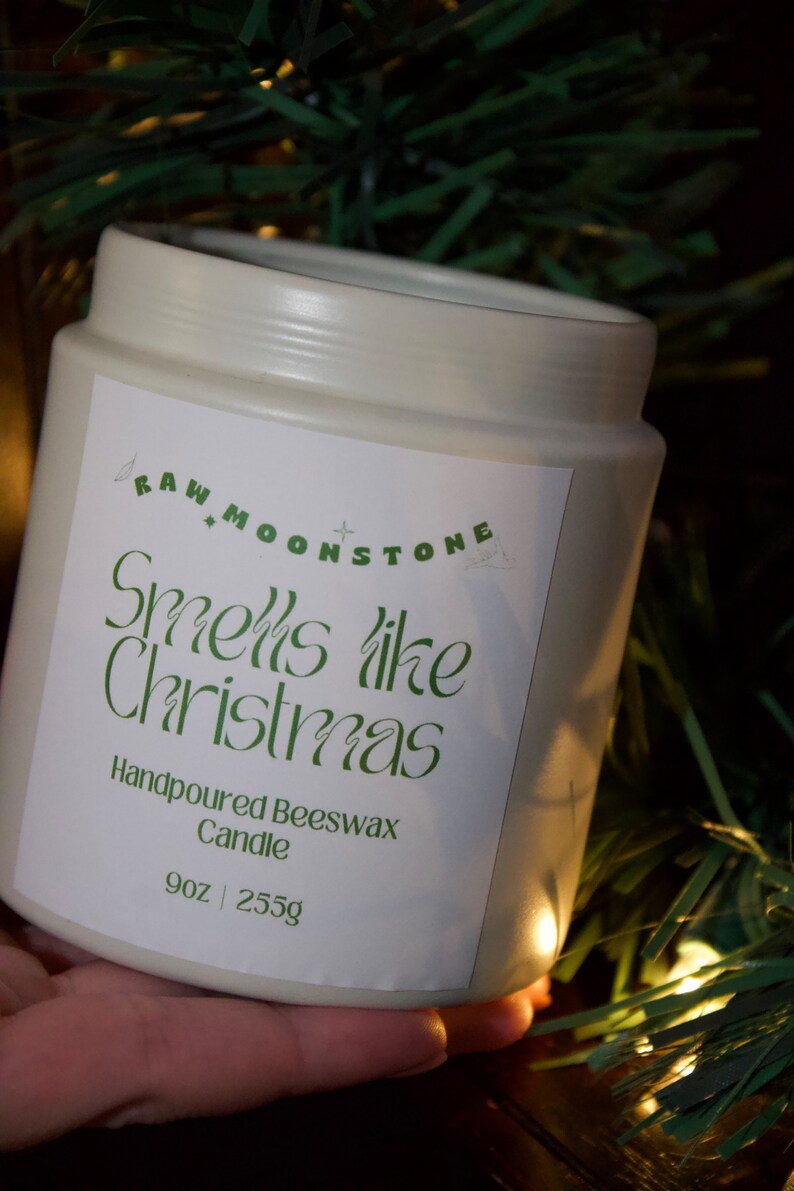 9oz Smells Like Christmas Candle Aromatherapy Candle 100 Etsy