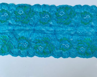 1 yard of stretch lace