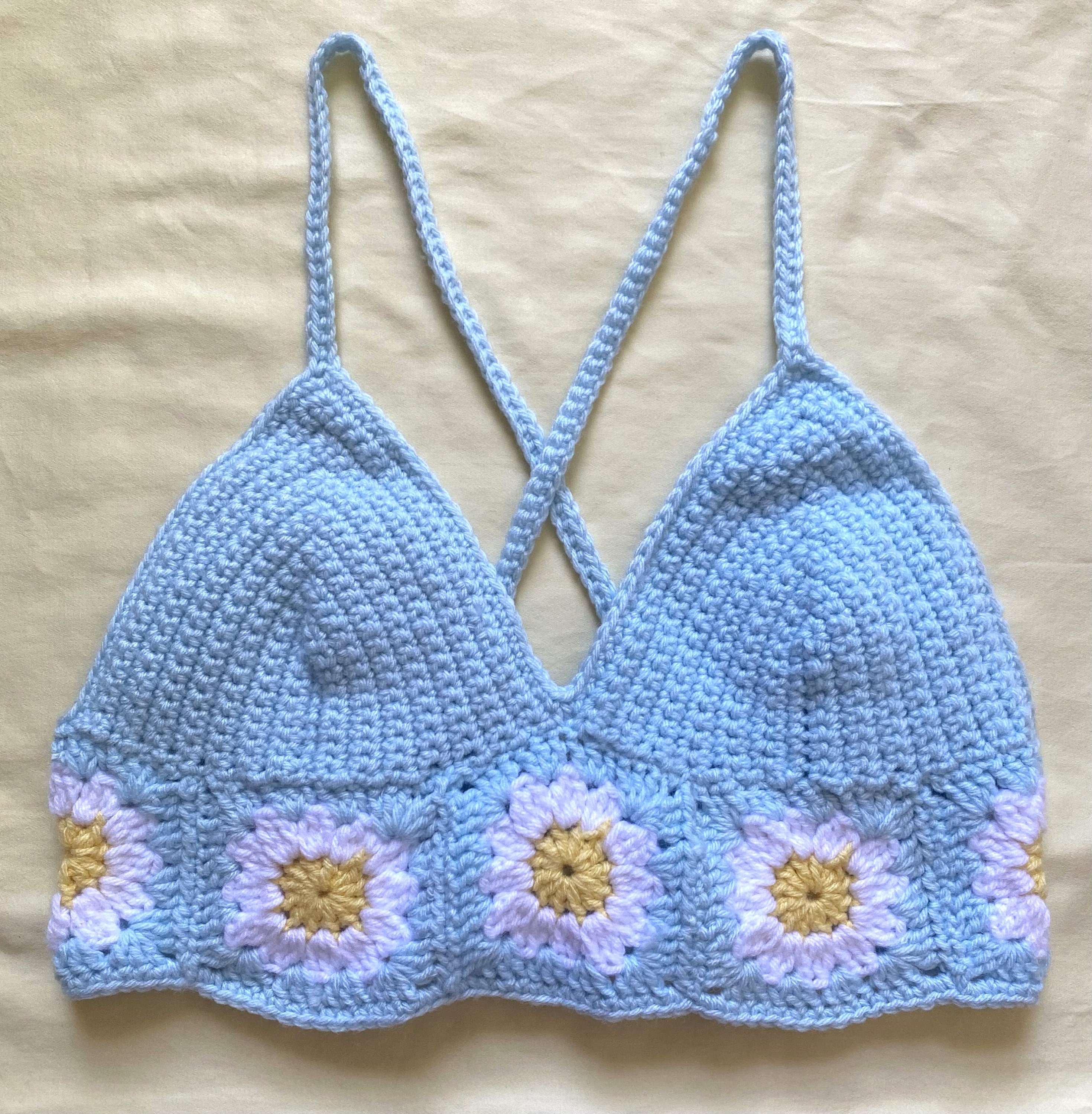 Daisy Crochet Crop Top main image 1